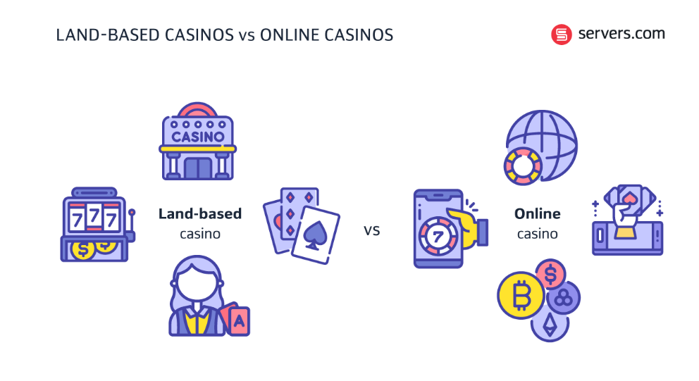 Tradiční casina vs online casina.