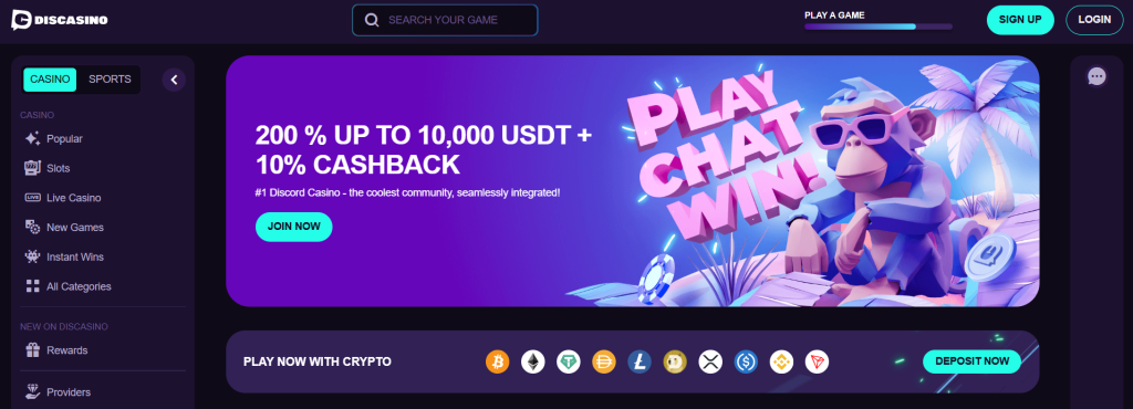 DisCasino - nové casino online.