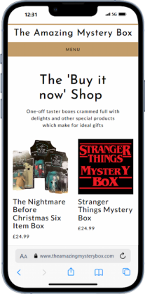 The amazing mystery box