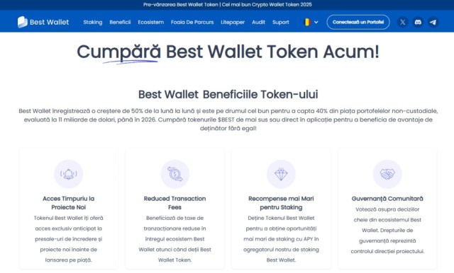 beneficii portofel crypto - Best Wallet Token 