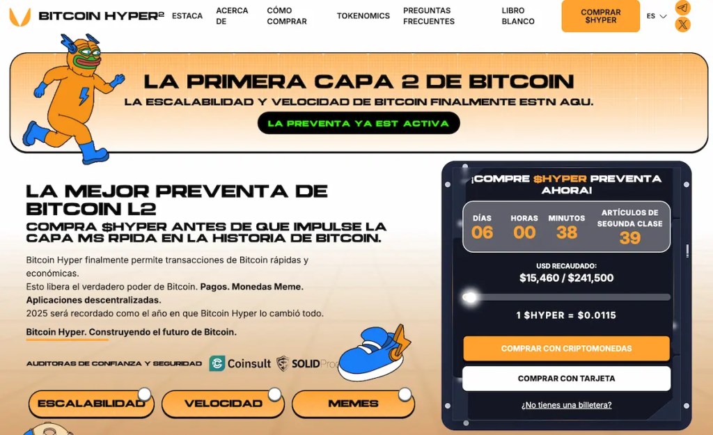 preventa bitcoin hyper