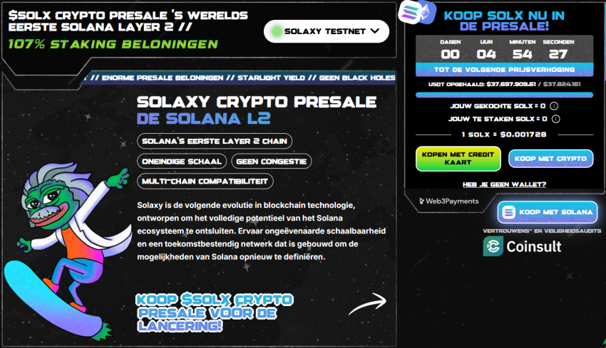 Solaxy SOLX presale 2025