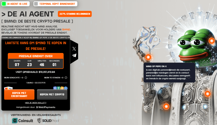 MIND of Pepe ($MIND) presale 2025