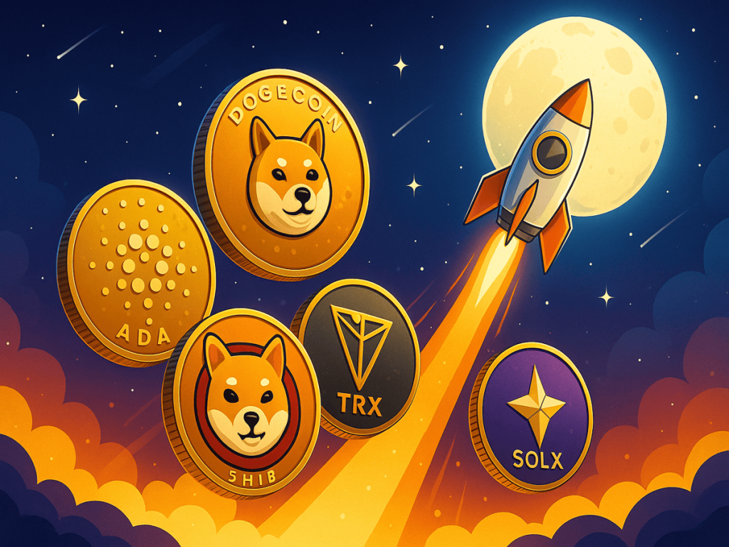 five altcoins moon