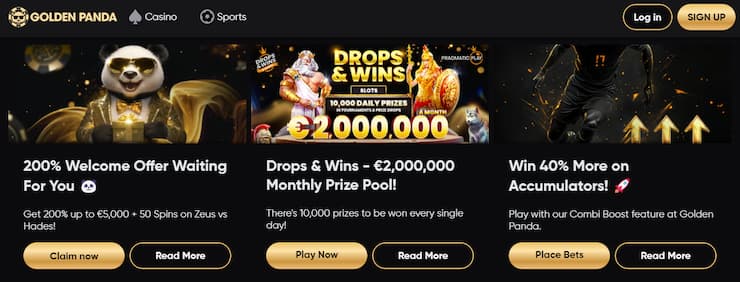 Free spiny na Golden Panda