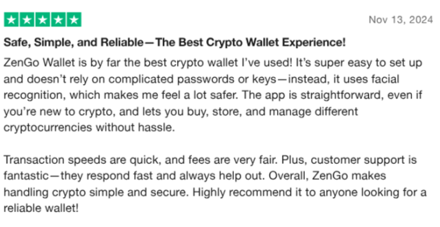 Trustpilot review