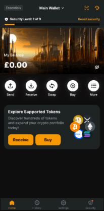 Zengo interface.