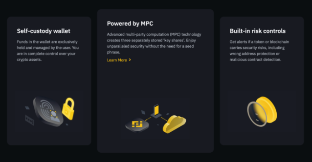 The free Binance hot wallet