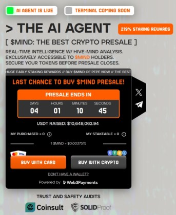 $MIND presale widget