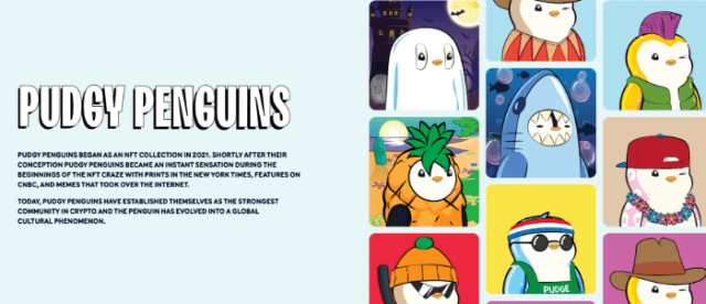 Pudgy Penguins information