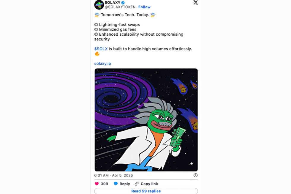 solaxy tweet 