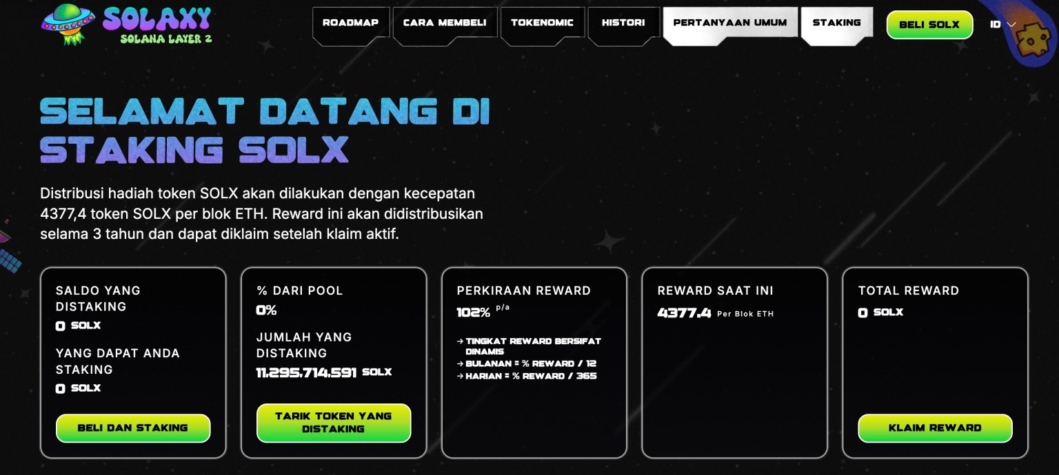 staking solaxy