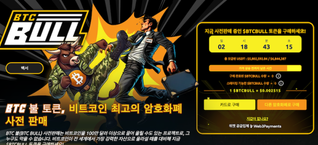 BTC 불 토큰