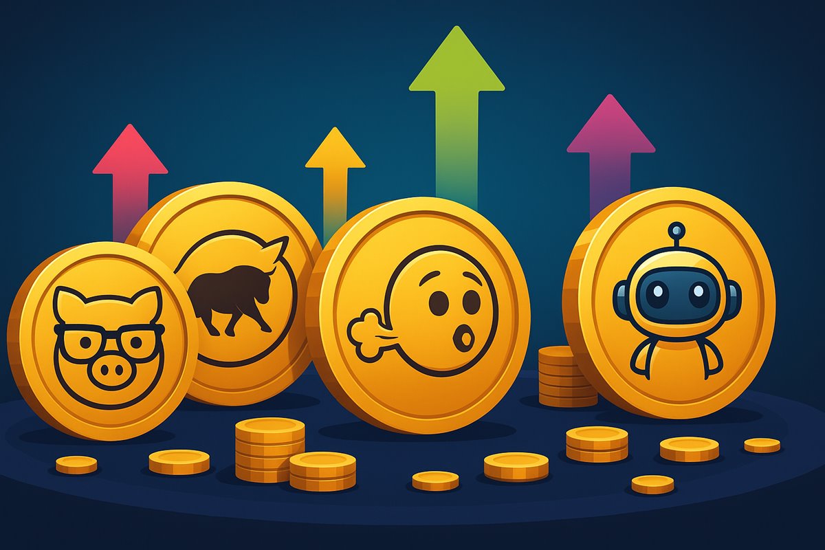 第3四半期に爆発的上昇が期待される1ドル未満のミームコイン4選