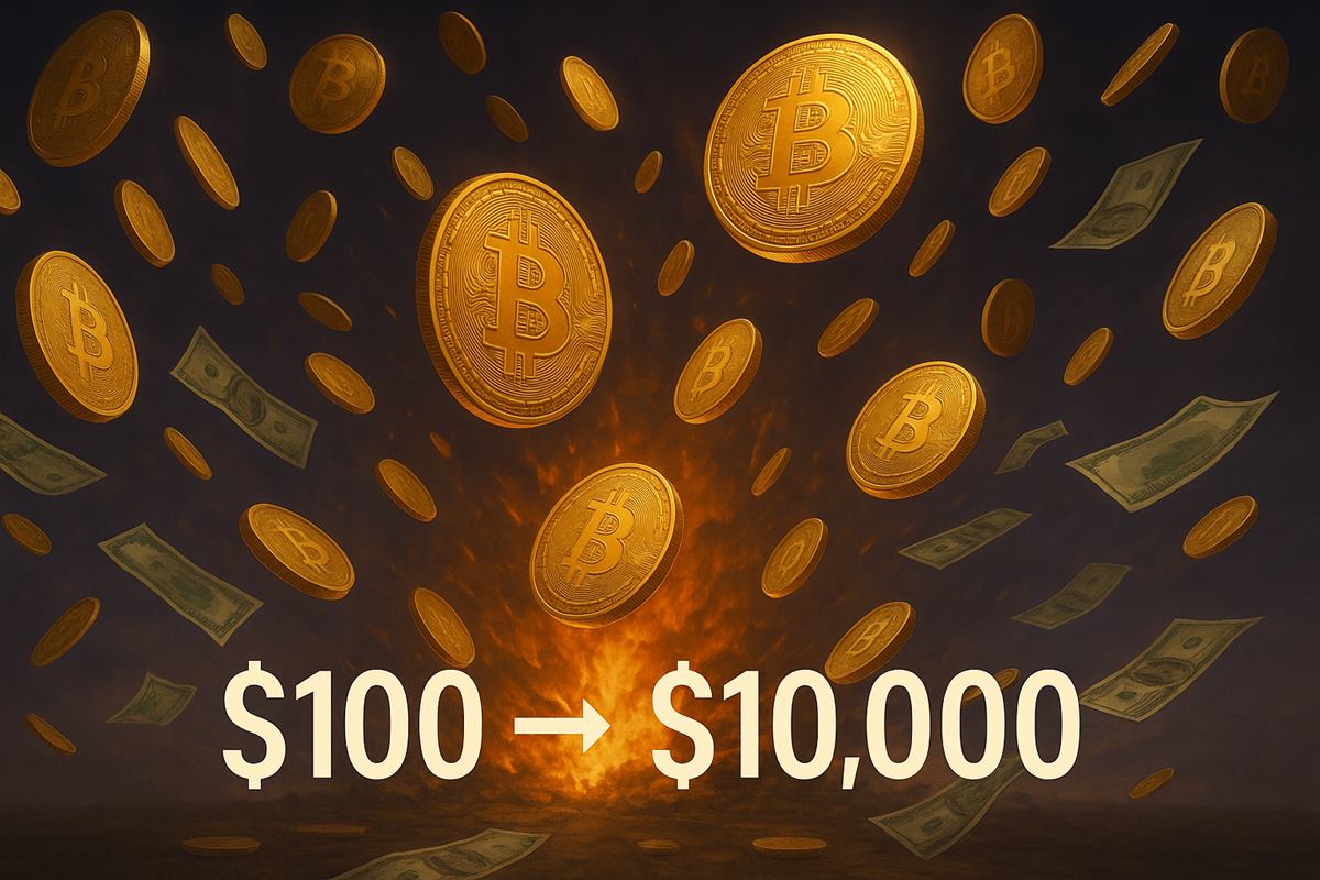 ビットコインが13万ドルに達する前に、100ドルを1万ドルに変える可能性を秘めた注目のアルトコイン5選