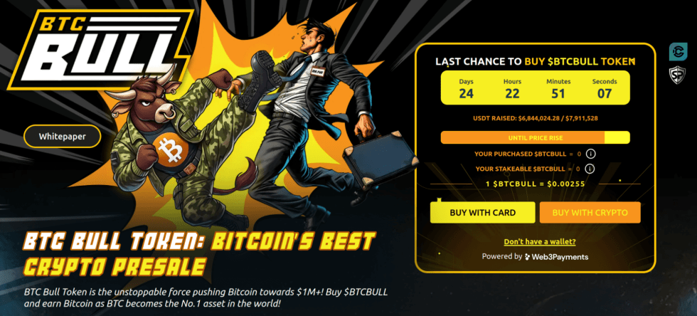 BTC Bull Token meme coins