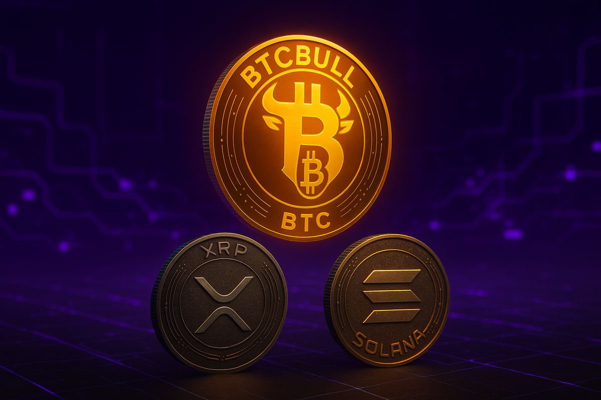 BTCBull ถูกจับตาว่าเป็นเหรียญ Altcoin ที่มีศักยภาพเติบโตสูงกว่า XRP และ Solana