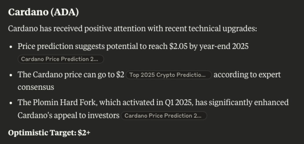 Cardano (ADA)