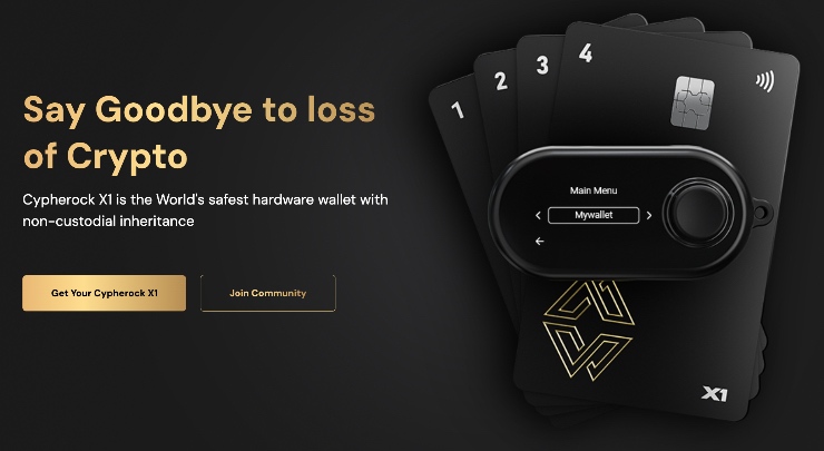 Cypherock najlepšia bitcoinová peňaženka