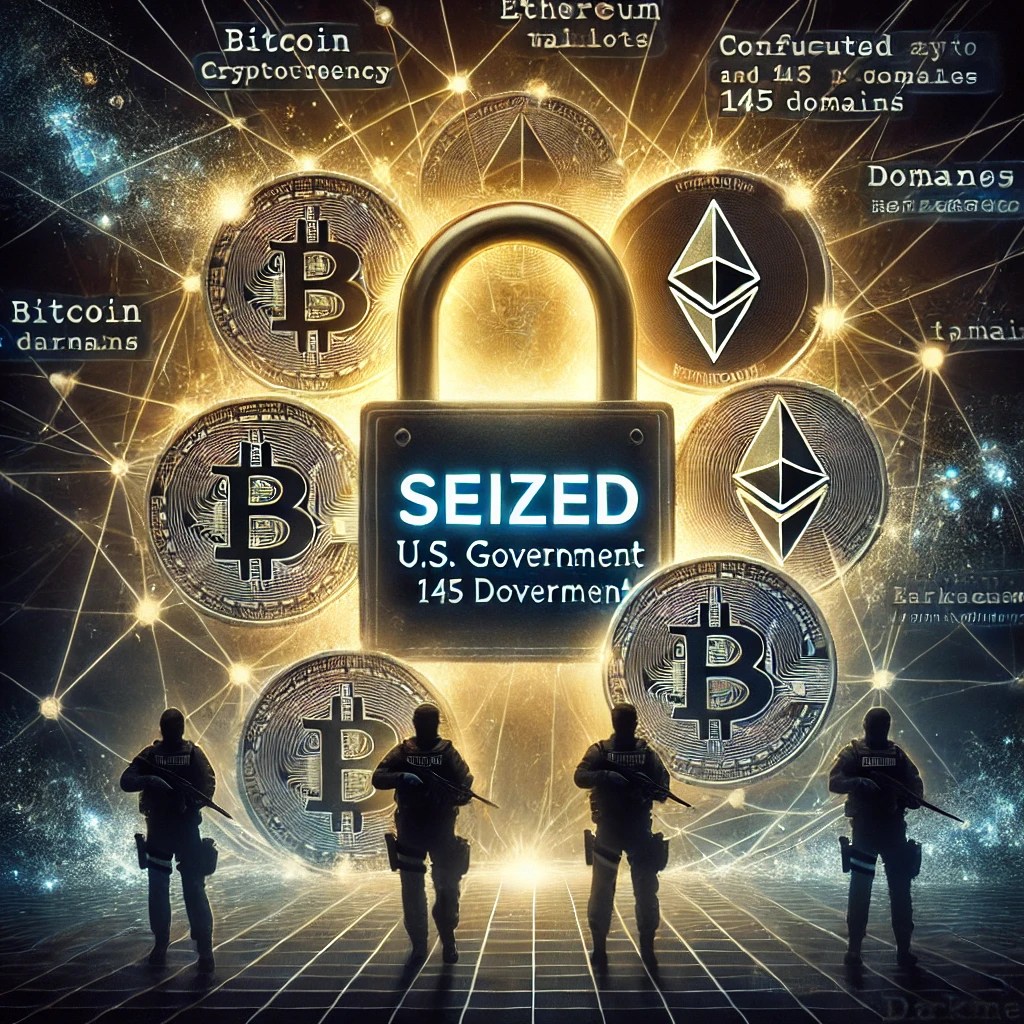 US Seizes Crypto and 145 Domains in Major Darknet Takedown