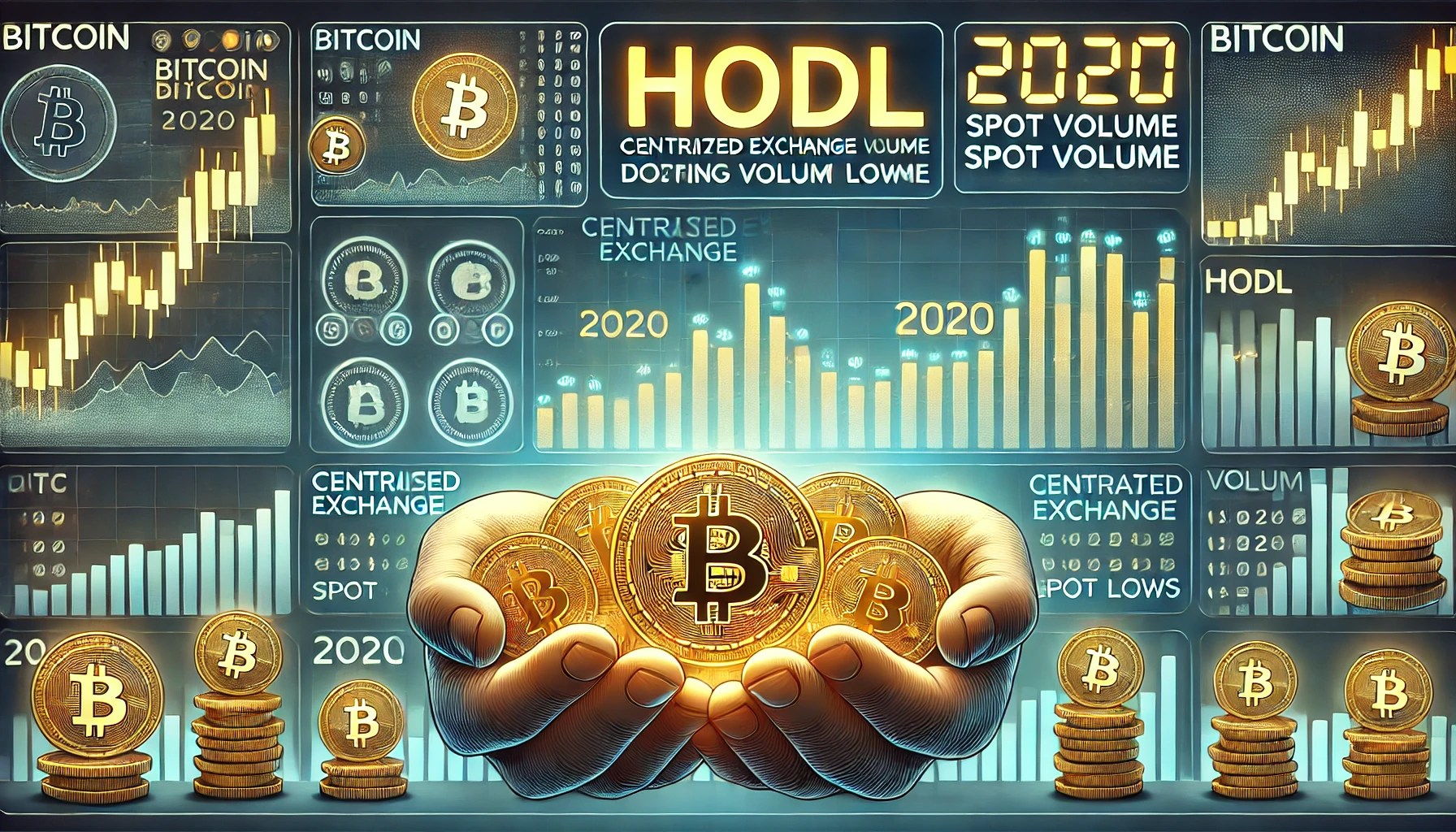 Bitcoin Investors Enter HODL Mode: CEX Spot Volume Drops To 2020 Lows