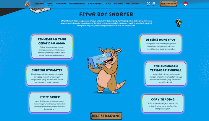 Cara beli Snorter - fitur SNORT