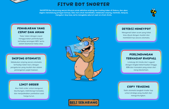 Fitur bot Snorter