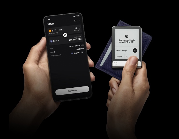 Ledger Stax najlepšia bitcoin peňaženka