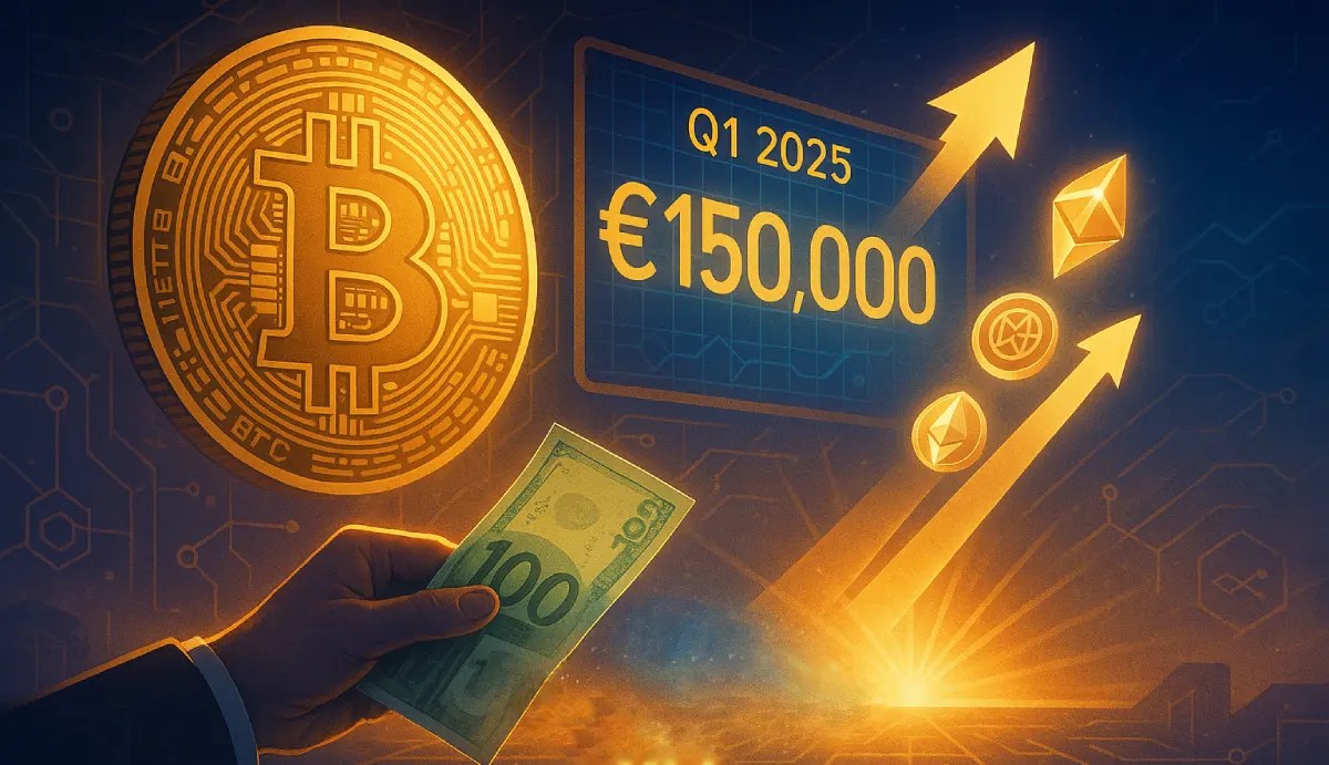 Ne čekaj da Bitcoin dosegne 150.000€ - Ova 3 altcoina mogu pretvoriti 100€ u 10.000€ u prvom kvartalu 2025.