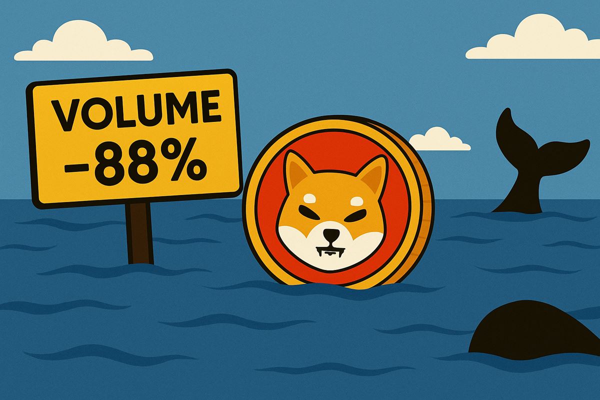 ชี้ให้ชัด! Shiba Inu วอลุ่มดิ่ง 88% วาฬ SHIB หายไปไหน?