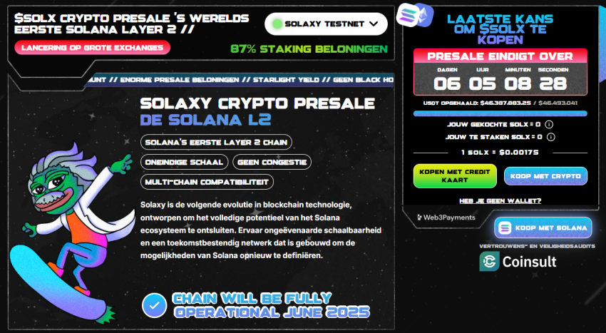 Solaxy presale