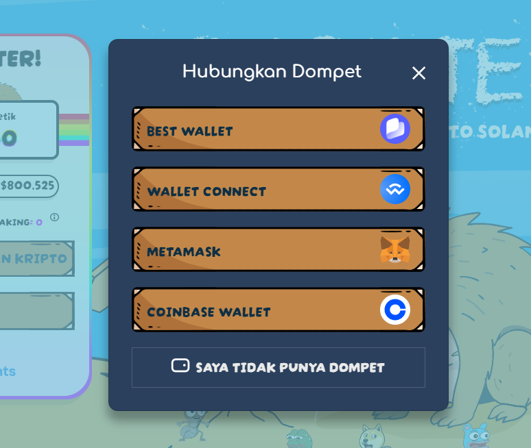 connect wallet - Apa itu Snorter