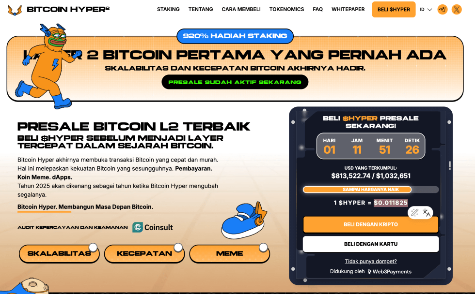 Bitcoin Hyper - Altcoin Terbaik
