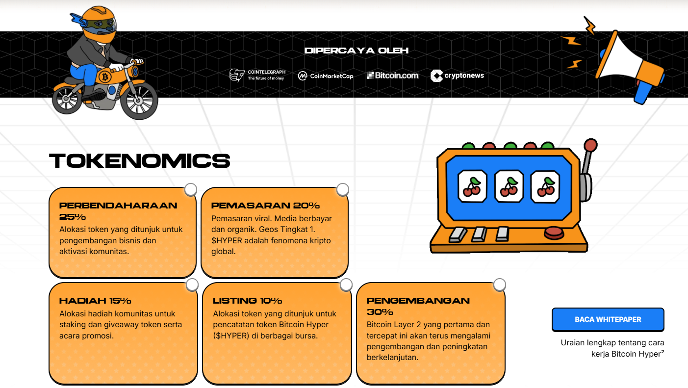 Tokenomic - Apakah Bitcoin Hyper Legit atau Scam 