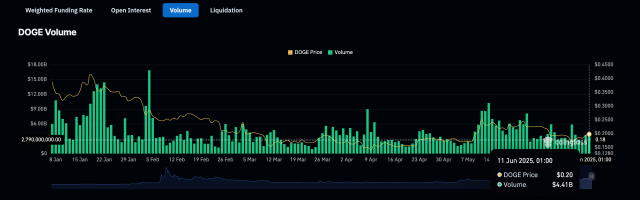 Dogecoin volume
