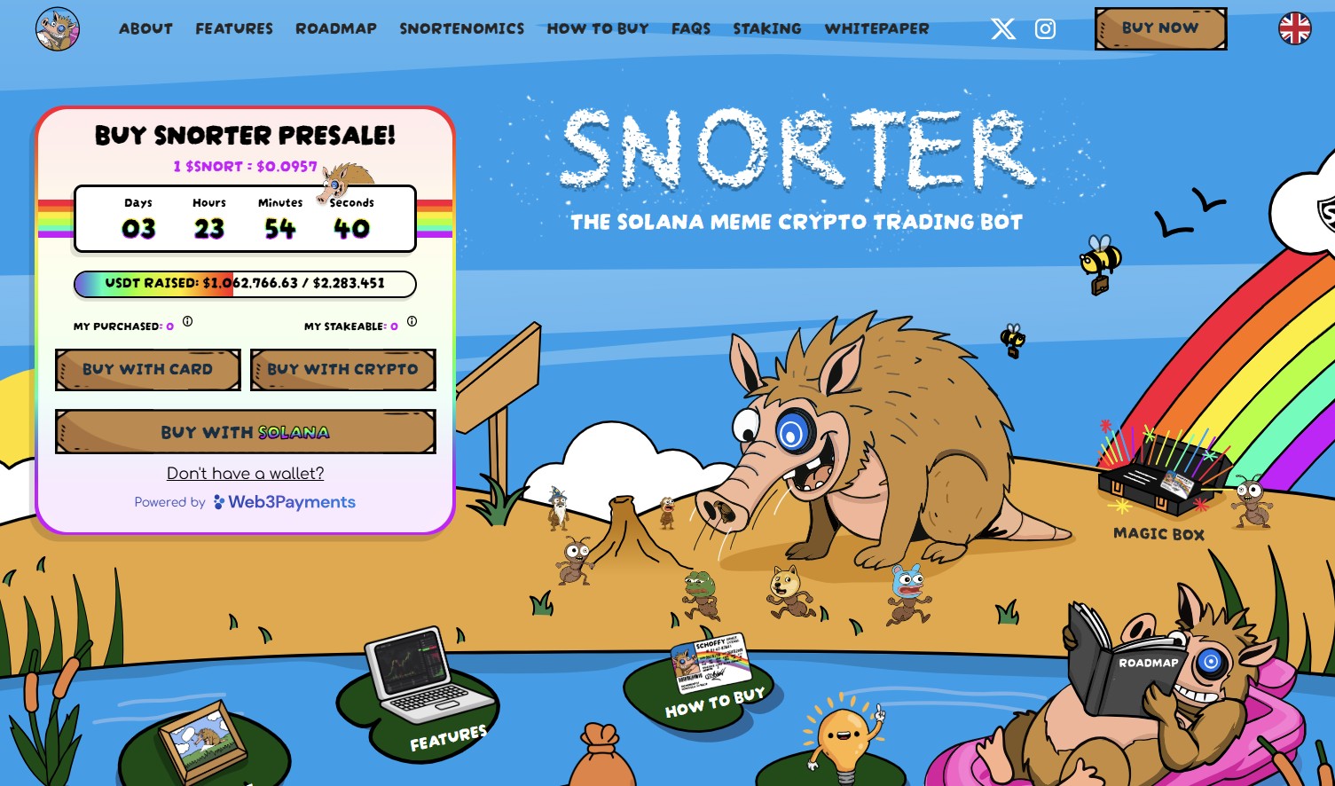 presale snorter token