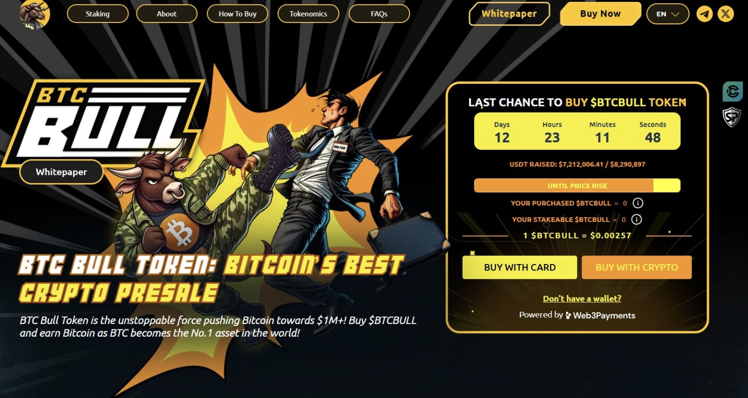 presale BTC Bull Token