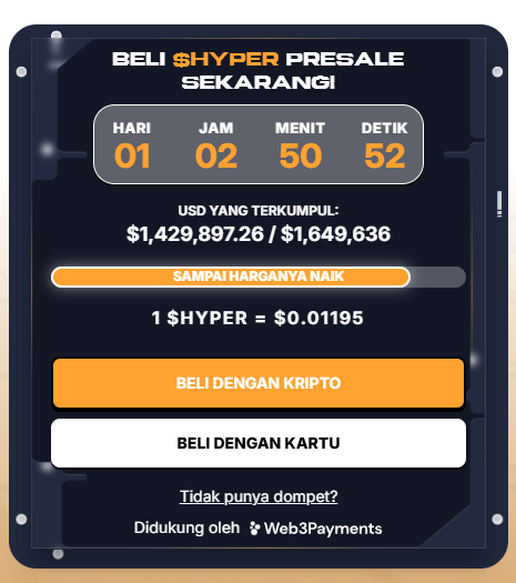 Presale - Apakah Bitcoin Hyper Legit atau Scam 