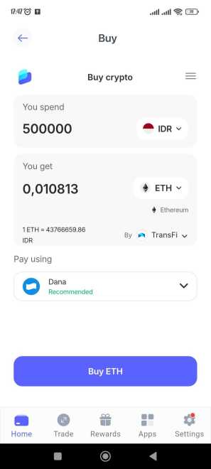 Prediksi hrga Bitcoin Hyper - beli ETH