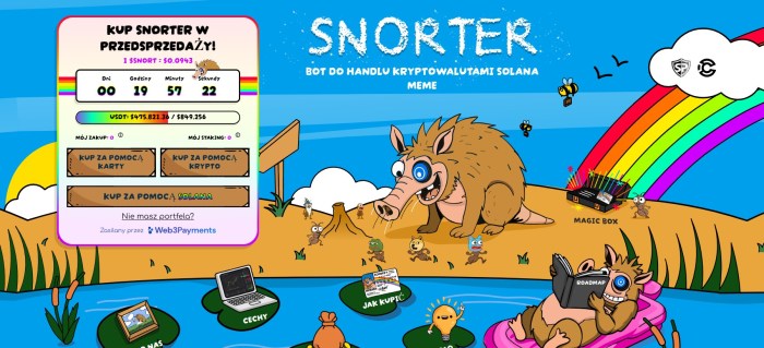 Snorter strona główna projektu