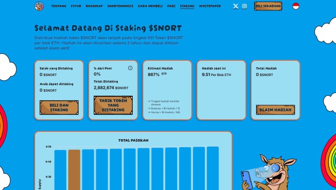 Cara beli Snorter - staking SNORT