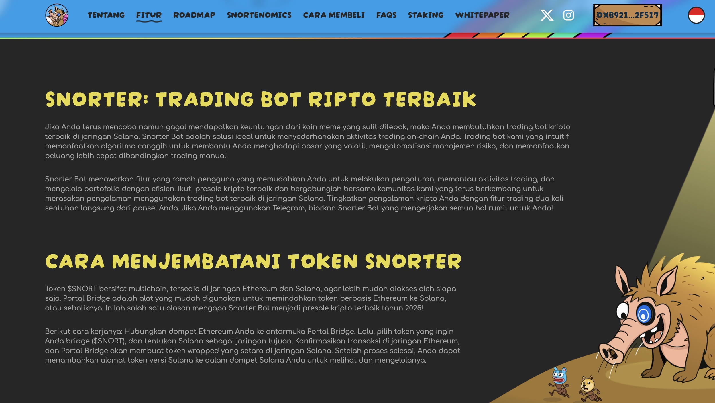 Cara beli Snorter - alasan SNORT populer