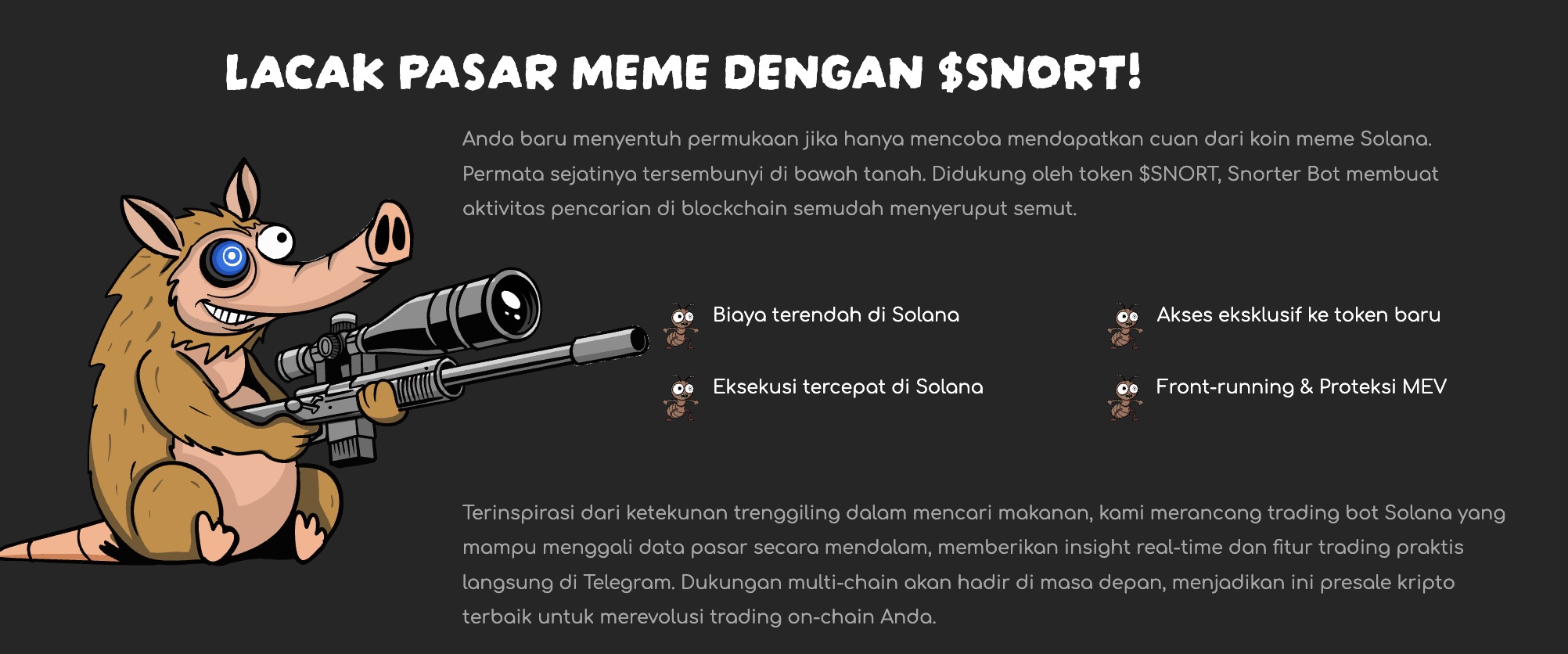 Apakah Snorter Token Legit atau Scam - Investasi $SNORT
