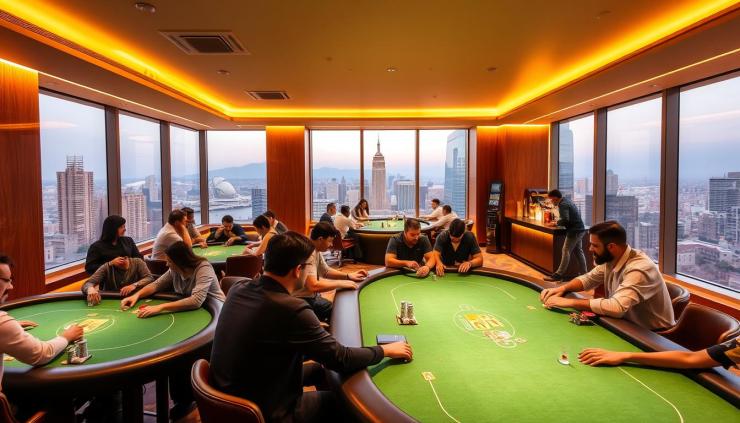 La variedad de juegos en las mejores salas de póker permite escoger entre decenas de títulos