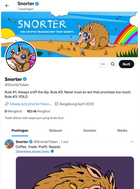 Cara beli Snorter - X