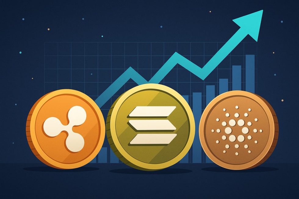 ChatGPTが予測するXRP、ソラナ、カルダノの2025年末価格