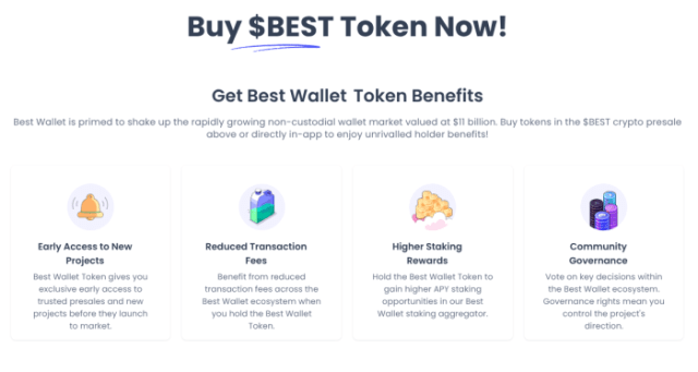 Best Wallet token holder benefits