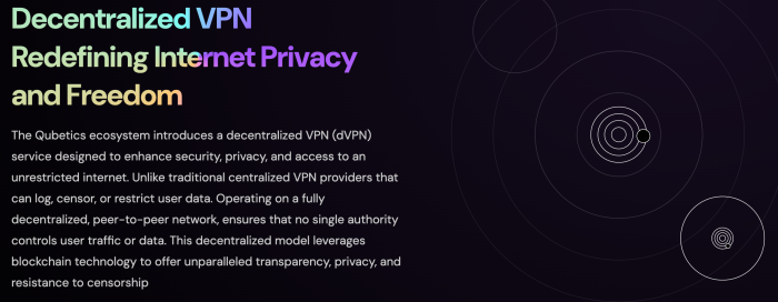 dVPN by Qubetics.