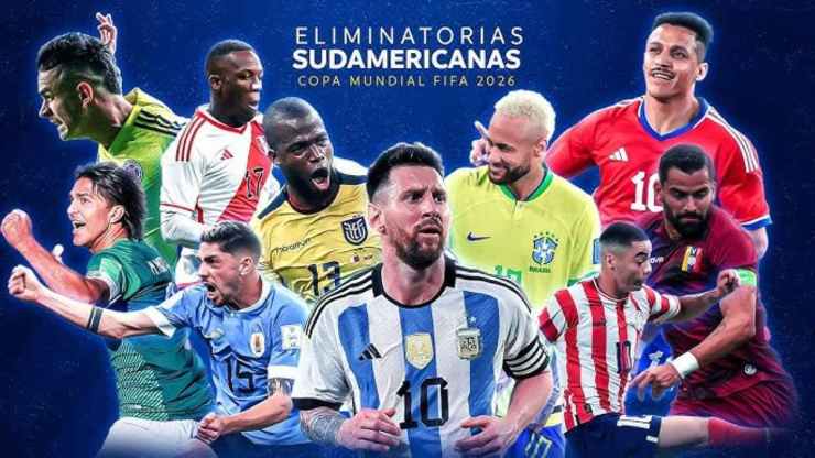 Realiza tus apuestas para la clasificación al Mundial al equipo que prefieras de la CONMEBOL