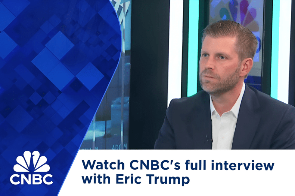 eric trump cnbc world interview bitcoin mining
